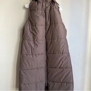 H&M Brown Puffer Vest